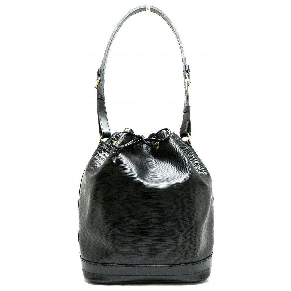 Louis Vuitton Epi Noe Shoulder Bag One Semi Leather Noir Black